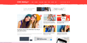 Chicmag Blogger template