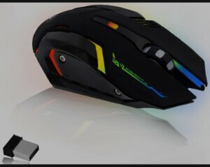 Offbeat RIPJAW 2.4Ghz Rechargeable Wireless Gaming Mouse